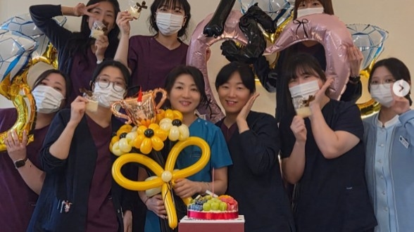 오복어린이치과 개원 15주년 축하 파티